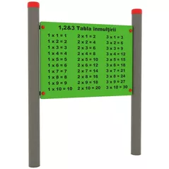 Комплектующий элемент для детской площадки PlayPark 4550 Tabla înmulțirii PN-50