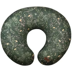 Pernă pentru gravide și mame care alăptează Kikka Boo 41304060075 Perna pentru alaptare Secret Garden Green