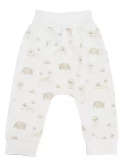 Haine pentru copii Minikin 242650180 My Love Штаны молочный с рисунком 9-12мес (80см)