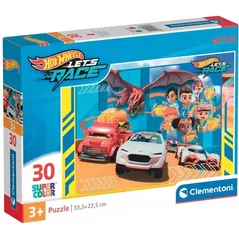 Puzzle Clementoni Puzzle 30 Hotwheels (20284)