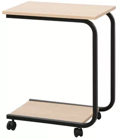 Masă Deco Masuta laterala Alabama (50x30x60H) Oak/Black