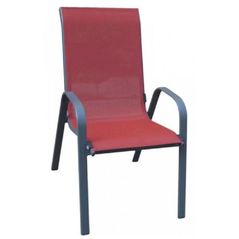 Стул Villager Como rosu (51111)