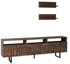 Comodă TV Trendy Aristo, Nuc 170x40x30cm