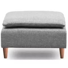Пуф Trendy Tuffet Lungo-Gri deschis (GTR002902)