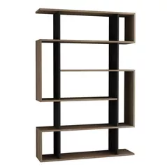 Raft de birou Trendy Mito, Stejar Sonoma, Antracit 110x161x25cm, raft de carti