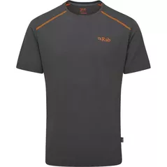 Одежда для спорта Rab Tricou barbati Force Tee Graphene L (QBL-05-GRH-LRG)