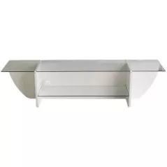 Comodă TV Trendy Crin, Alb 158x40x35cm