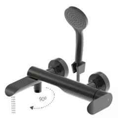 Смеситель для ванны Rubineta ULTRA-10/K (SW) (GRAPHITE)