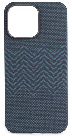 Чехол для смартфона Vanta Carbon Ring Weaving M Magsafe for iPhone 16 Pro Max, M-Blue