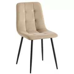 Стул Interdepo TED new, Beige Velvet 20A17BLK-06