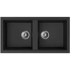 Chiuvetă bucătărie Milo Alpha ALP.C.2KBO-A