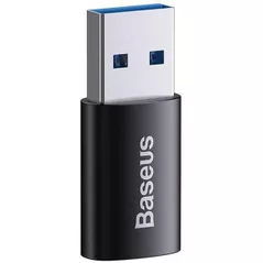 Переходник для IT Baseus ZJJQ000101 Mini OTG USB-A 3.1 to Type-C 3.1 Ingenuity Series, Black