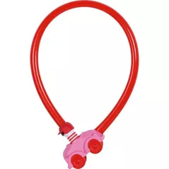 Аксессуар для велосипеда Abus Lacăt biciclete Cable Lock SC Lock 02021 pink