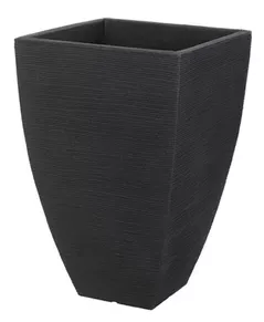 Ghiveci pentru flori ProGarden 20864 Trapez din plastic 40x40cm, H60cm, antracit
