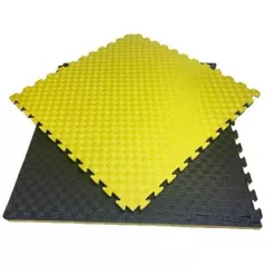 Спортивный мат inSPORTline 5473 Tatami mat Eva TTM, 100x100x4cm, 80kg/m3 (galben-negru)