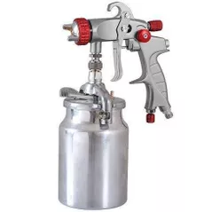 Aerograf Torin DEBOSS M-3000S Краскопульт HVLP, нижний бачок 1000мл, сопло 1,4мм