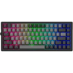 Клавиатура Dark Project KD83A Black/Dark Grey / PBT Top Print / Gateron Mechanical Tea