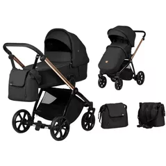 Сărucior pentru copii Tutis 2in1 MIO PLUS Black Edition 2/1-Rose Gold 292 (1352292)