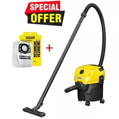 Aspirator cu sac Karcher WD 1 Classic +Filtru saci