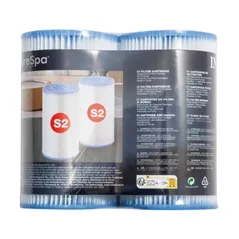Accesoriu pentru piscină Intex 29012 Cartuș de filtrare S2 pentru SPA Jacuzzi, set de 2 buc.