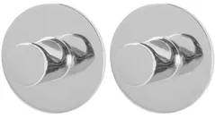 Вешалка для ванной Bisk 08580 Set cuere (2buc.) STYLE, chrom