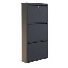 Полка для обуви Trendy Locking 3 Piece Metal-Anthracite, 50x103x15cm