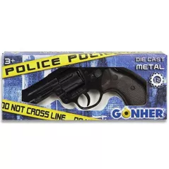 Игрушечное оружие Gonher 127/6 Pistol politie 127/6 (12 gloante), 44073