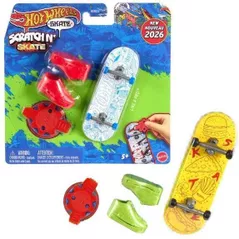 Mașină Hot Wheels HXM73 Fingerboard Scratch N’ Skate (în asort.)