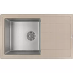 Chiuvetă bucătărie Florentina Combi 780 Nisip