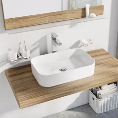 Раковина Ravak Ceramic Slim 550 R 55x37x12cm White XJX01155002