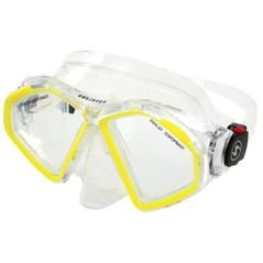 Аксессуар для плавания AquaLung Masca scufundare HAWKEYE SN A Transp / Yellow
