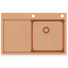 Chiuvetă bucătărie Helika-AquaSanita TERRA101N-R-C NANO