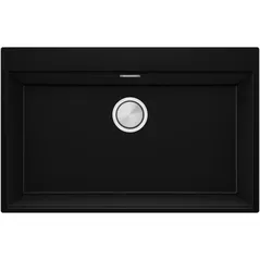 Мойка кухонная Primagran Oslo 80 Top Black + accesorii 530x780 MOMKC