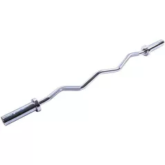Ganteră LiveUp 49894 Bara 1.2m Ez Curl Bar, LP8053/SR
