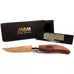 Нож MAM 2017 Iberica’s Pocket Knife With Bronze Titanium, Bubinga Wood Handle