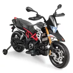 Mașină electrică pentru copii Golden Baby A007 Motocicleta electrica Aprilia, rosie, GB2212
