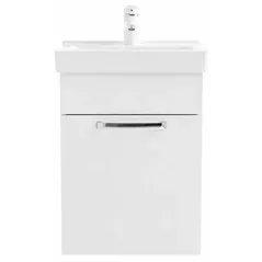 Шкаф под умывальник Mashtab 11987 Agat cu 1 usa 50cm Alb