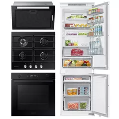 Set de tehnică încorporabilă Samsung NV7B4125ZAK/WT + NA64H3030AK/WT + NK52FG454CM/UR + BRB70F26CES0EO