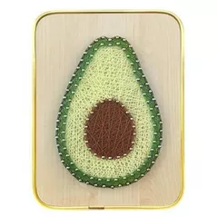 Набор для творчества miscellaneous DHBC28014 Set String Art 15x20 Avocado