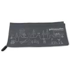 Домашний текстиль Pinguin Prosop Micro M 40x80 cm map grey