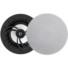 Колонки Hi-Fi LitheAudio Wi-Fi IP44 Bathroom Ceiling Speaker, Pair Active/Passive V2 (06611)