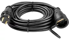 Prelungitor electric TEB Electrik 72346 Prelungitor cu o priza, 25m, 3х1.5mm², 16A, ІР44, negru (800.825.110)