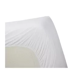 Lenjerie de pat Ambiante Collection 181886 Cotton Uni HL 200x200 White