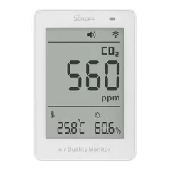 Датчик Sonoff Matter Over Wi-Fi Air Quality Monitor AirGuard CO2 (SAWF-08P)