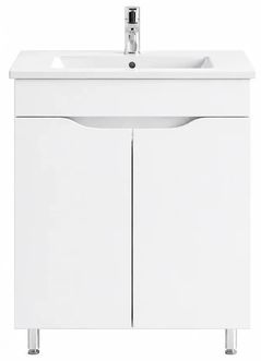 Dulap pentru lavoar Mashtab 11431 Print cu 2 usi 60cm Alb