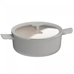 Кастрюля Berghoff 3950431 cu capac 28cm 6.2L Balance Moonmist