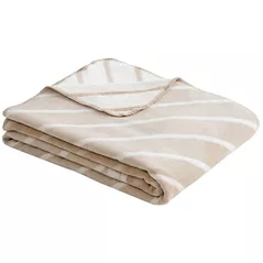 Textile de casă Bugatti fashion 2630/300 Jacquard Decke Beige