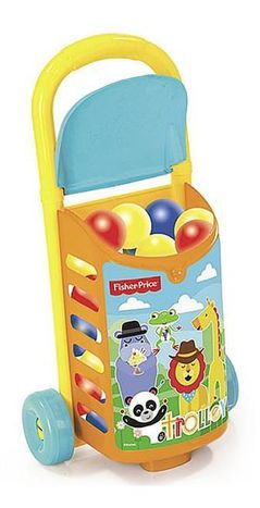 Игрушка Dolu 1814 Cărucior cu bile Fisher Price, 58985