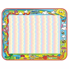 Covoraș de joacă Tomy T72373 Covoraș de joacă TOMY Aquadoodle Curcubeul colorat