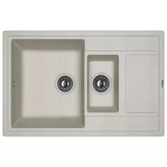 Chiuvetă bucătărie Florentina Lipsi 780K Gri